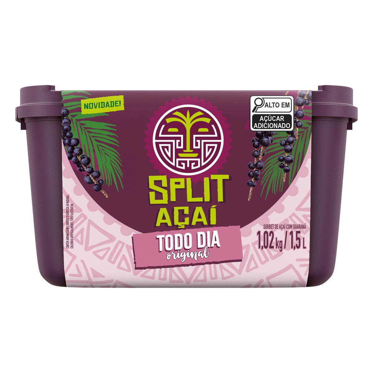 Açaí Split Todo Dia Original 1,02kg